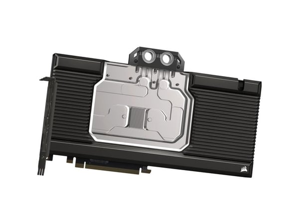 CORSAIR Hydro X Series XG7 RGB 40-SERIES - Video card GPU liquid cooling system waterblock - nickelpläterad kopparbas - svart