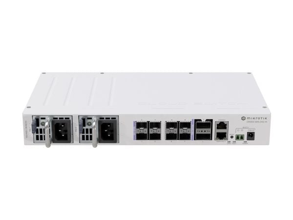 MikroTik CRS510-8XS-2XQ-IN - Switch - 8 x 25 Gigabit SFP28 + 2 x 100 Gigabit QSFP28 - rackmonterbar