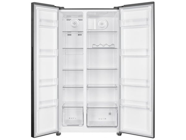 MPM -563-SBS-14/N, Frittstående, Amerikansk dør, Rustfritt stål, 2 dører, Berøringskontroll, LCD