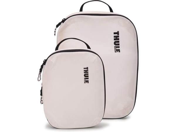 Thule Compression Cube - Set - bag set for clothes - 100D ripstop nylon - hvit