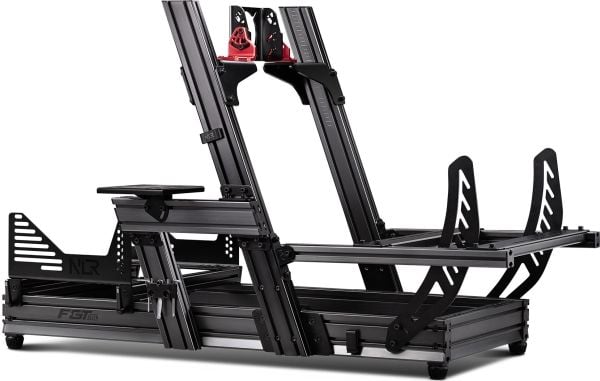Next Level Racing® F-GT Elite Formula & GT Aluminium Profile Simulator Cockpit - Front & Side Mount Edition