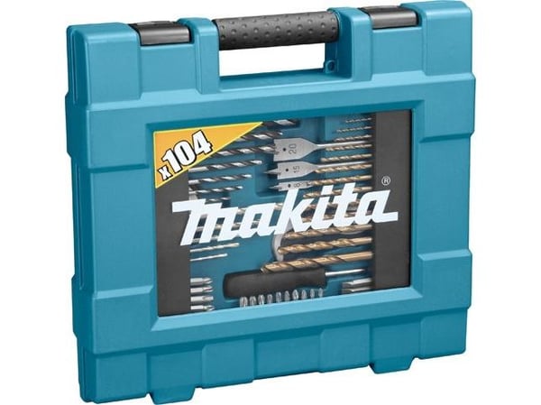 Makita boringstilbehør sett 104 deler D-31778