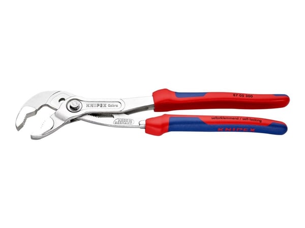 Knipex 87 05 300, Ponttipihdit, 7 cm, 6 cm, Kromivanadiini-teräs, Sininen, Punainen, 300 mm