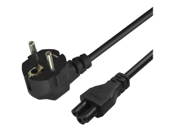 SAVIO CL-158 - Virtajohto - IEC 60320 C5 virtalähteeseen CEE 7/7 - 250 V - 3 A - 3 m - musta SAVIO CL-158 - Virtajohto - IEC 60320 C5 virtalähteeseen CEE 7/7 - 250 V - 3 A - 3 m - musta