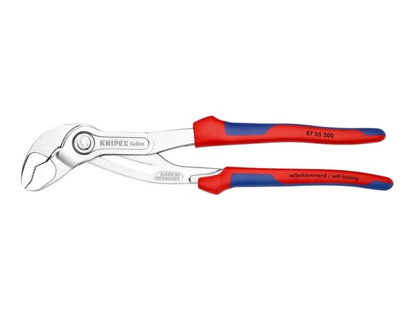 Knipex 87 05 300, Ponttipihdit, 7 cm, 6 cm, Kromivanadiini-teräs, Sininen, Punainen, 300 mm