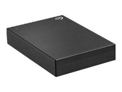 Seagate One Touch STKY1000400 - Harddisk - 1 TB - ekstern (bærbar) - USB 3.0 - svart - med Seagate Rescue Data Recovery
