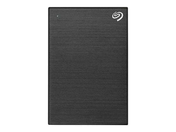 Seagate One Touch STKY1000400 - Harddisk - 1 TB - ekstern (bærbar) - USB 3.0 - svart - med Seagate Rescue Data Recovery