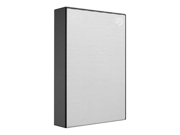 Seagate One Touch STKZ4000401 - Harddisk - 4 TB - ekstern (bærbar) - USB 3.0 - sølv - med Seagate Rescue Data Recovery