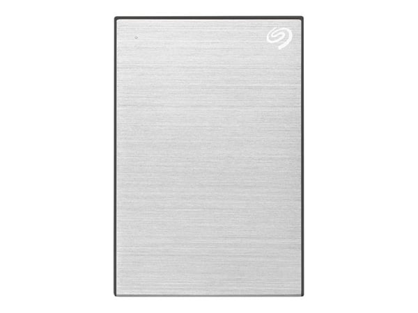 Seagate One Touch STKY1000401 - Hårddisk - 1 TB - extern (portabel) - USB 3.0 - silver - med Seagate Rescue Data Recovery