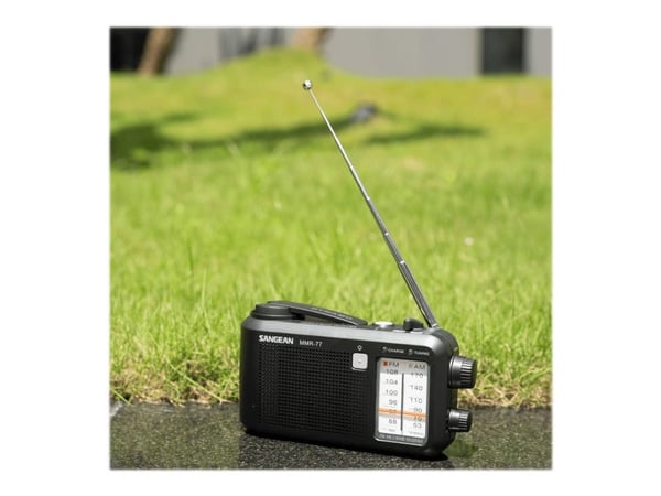 Sangean-MMR-77 - Personlig radio - 0.1 watt - matt svart