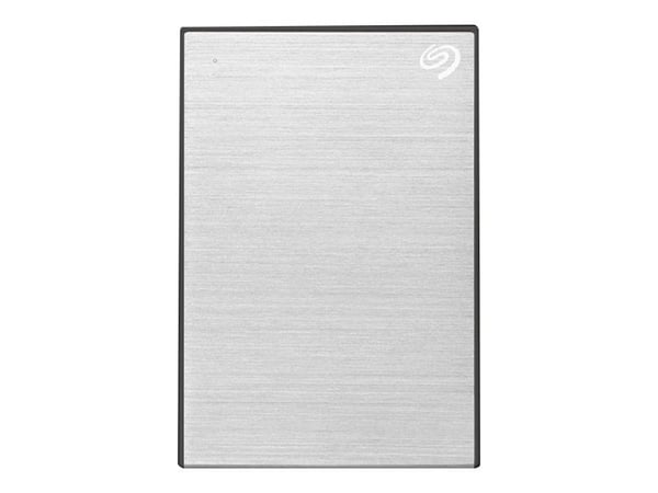 Seagate One Touch STKZ4000401 - Harddisk - 4 TB - ekstern (bærbar) - USB 3.0 - sølv - med Seagate Rescue Data Recovery