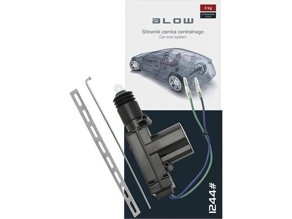 Blow aktuator til sentrallås Master (3 kg, 5 ledninger)