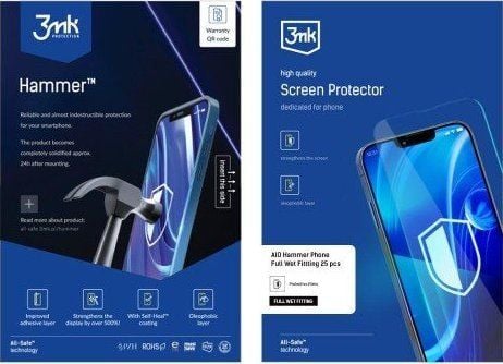 3MK 3MK AIO HAMMER Phone 25 stk WET