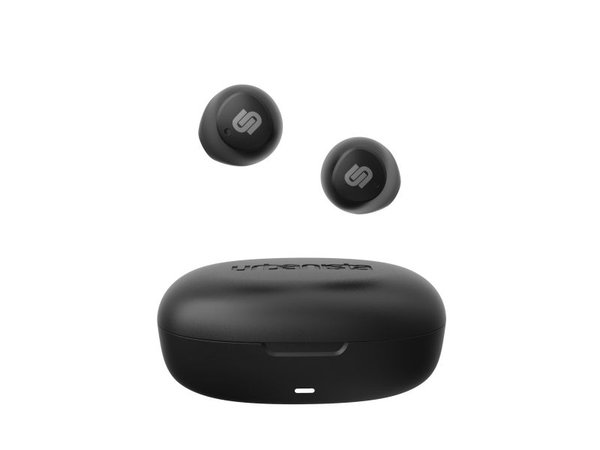 Urbanista Lisbon - True wireless-hörlurar med mikrofon - inuti örat - Bluetooth - midnattssvart