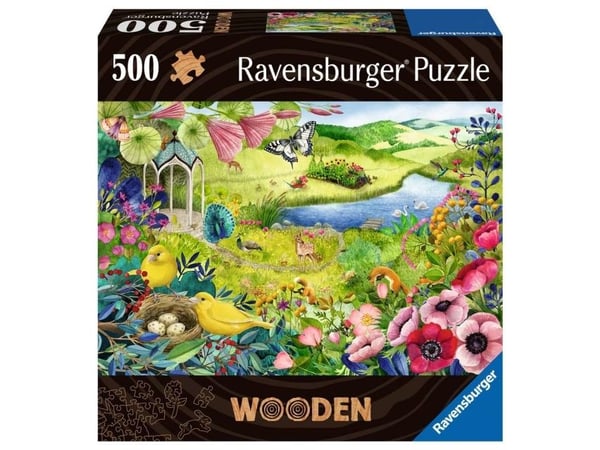 Ravensburger 17513, 500 stk, Dyr og planter, 14 År