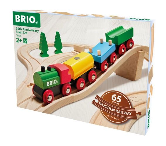 BRIO 36036 65-vuotisjuhlavuoden junasarja