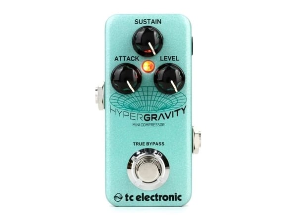 TC Electronic HyperGravity Mini Compress - gitarr-effekt TC Electronic HyperGravity Mini Compress - gitarr-effekt