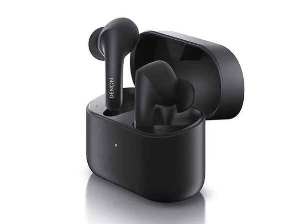 Denon AH-C630W - True wireless-hodetelefoner med mikrofon - i øret - Bluetooth - svart