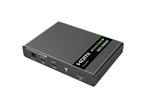 Techly IDATA HDMI-KVM67, Sender og Mottaker, Koblet med ledninger (ikke trådløs), 70 m, Cat6, Cat6a, Cat7, 4096 x 2160 piksler, 60 Hz