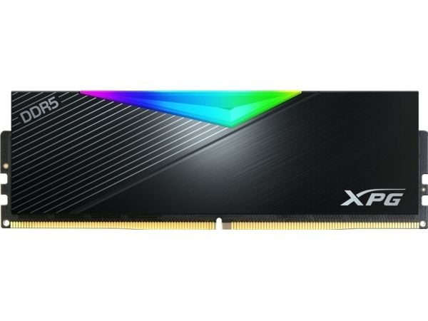 XPG LANCER RGB - DDR5 - sett - 64 GB: 2 x 32 GB - DIMM 288-pin - 6000 MHz / PC5-48000 - CL30 - 1.35 V - ikke-bufret - on-die ECC - svart
