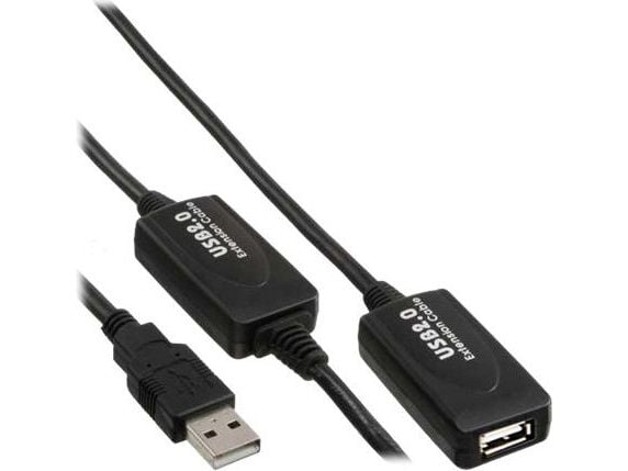 MicroConnect - USB-forlengelseskabel - USB (hunn) til USB (hann) - USB 2.0 - 15 m - aktiv
