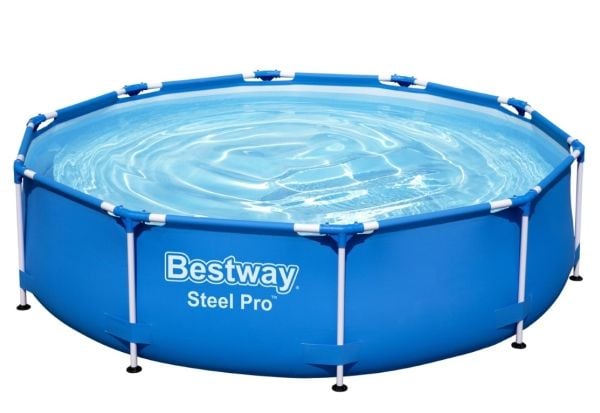 Bestway Steel Pro 56677, 4678 l, Innrammet basseng, Blå, 16,9 kg