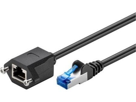 MicroConnect - Nätverksförlängningskabel - RJ-45 (hane) till RJ-45 (hona) - 3 m - 6.2 mm - SFTP, PiMF - CAT 6a - halogenfri, formpressad, rund, tvi...