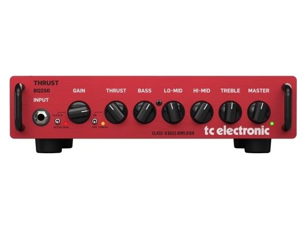 TC Electronic BQ250 - 250W micro head basförstärkare TC Electronic BQ250 - 250W micro head basförstärkare