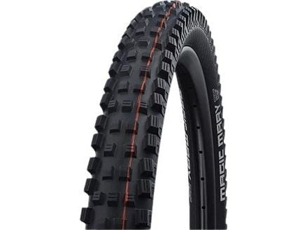 Schwalbe Magic Mary, 27.5", MTB, Slangeløst, Foldevulst, Off-road, Sort, Oransje