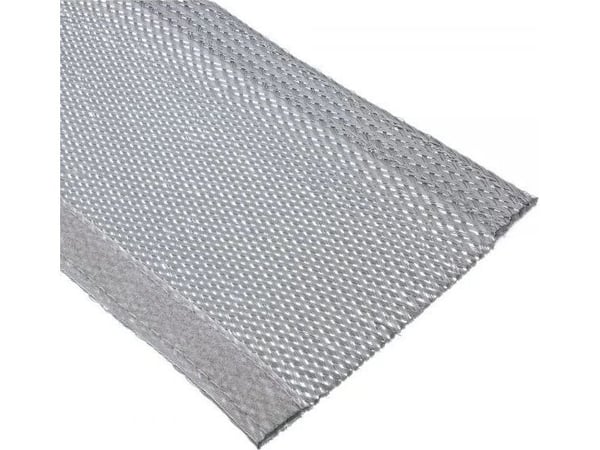 InLine Kabelkanal Tygkanal med kardborreband 1m x 40mm grå ( 59994B )