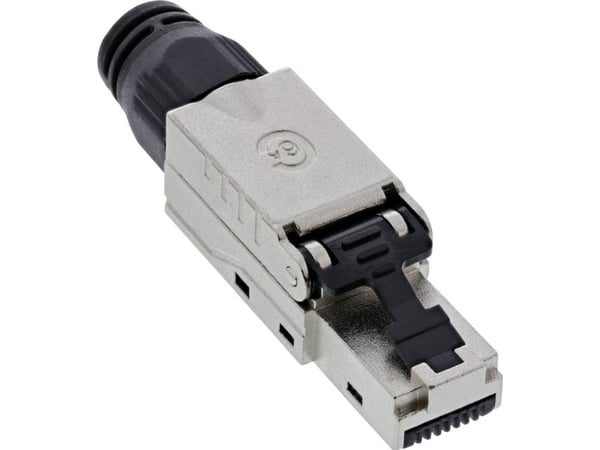 InLine 76204B, Svart, Rustfritt stål, 14 mm, 50 mm, 14 mm, 15 g, Polybag