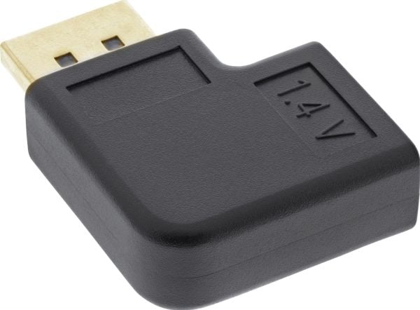 InLine 17199R, DisplayPort, DisplayPort, Svart