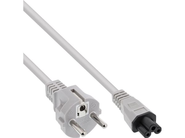 InLine 16656R, 0,5 m, CEE7/7, C5-kontakt