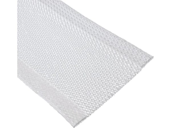 InLine kaapelikouru Kankainen kaapelikouru tarranauhakiinnityksellä 1m x 40mm valkoinen ( 59994C )