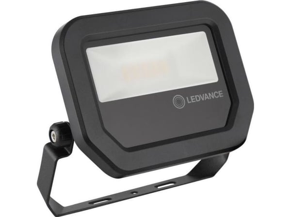 Ledvance flomlys LED projektor 10W FLOMLYS 1100lm 4000K 100 grader. IP65 LEDV svart 4058075097407