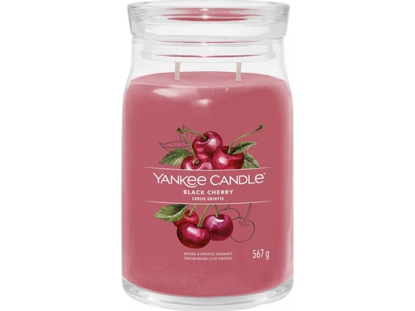 Yankee Candle 1701380E, Sylinteri, Vaaleanpunainen, Kirsikka, 90 h, 1 kpl