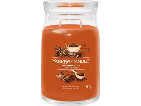 Yankee Candle 1701372E, Sylinteri, Oranssi, Kaneli, Mausteneilikka, 90 h, 1 kpl