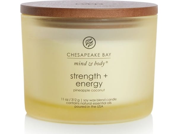 Yankee Candle - CBC 3-wick - Strength & Energy