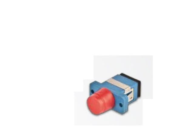 Lightwin LWL Kupplung Simplex FC-SC, Singlemode, plastik, FC/SC, Sininen, Punainen, Yksittäistila, 1 kpl
