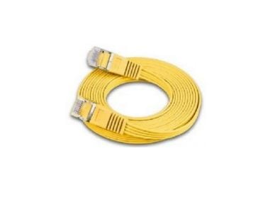 Slim Wirewin Wirewin Slim - patchkabel - RJ-45 (M) til RJ-45 (M) - 2 m - UTP - CAT 6 - skjermet, flat - gul (PKW-SLIM-KAT6 2.0 GE)