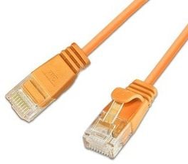 Triotronik U/UTP Cat6, 0.15m, 0,15 m, Cat6a, U/UTP (UTP), RJ-45, RJ-45, Oransje