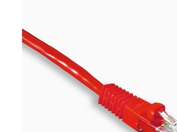Triotronik PKW-LIGHT-K6 1.0 RT, 1 m, Cat6, U/UTP (UTP), RJ-45, RJ-45, Rød