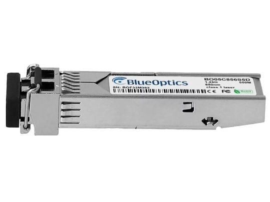 BlueOptics 1000Base-SX SFP, Fiber optisk, 1250 Mbit/s, SFP, LC, 550 m, 850 nm