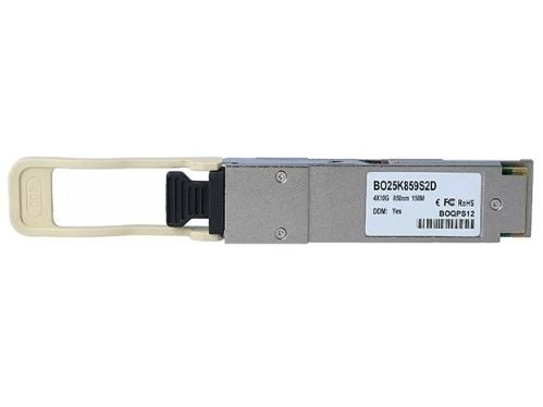 BlueOptics 321-1646-BO, Fiberoptik, 40000 Mbit/s, QSFP, MTP/MPO, 150 m, 850 nm