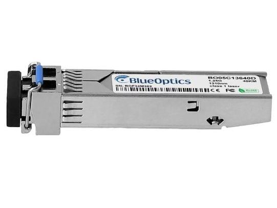 BlueOptics 1442340G1-BO, Fiber optisk, 1250 Mbit/s, SFP, LC, 40000 m, 1310 nm