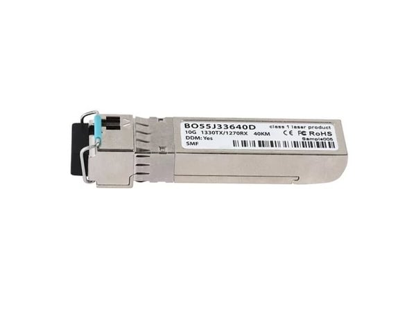 BlueOptics BO55J33640D-BO, Fiber optisk, 10000 Mbit/s, SFP+, LC, BX-D, 40000 m