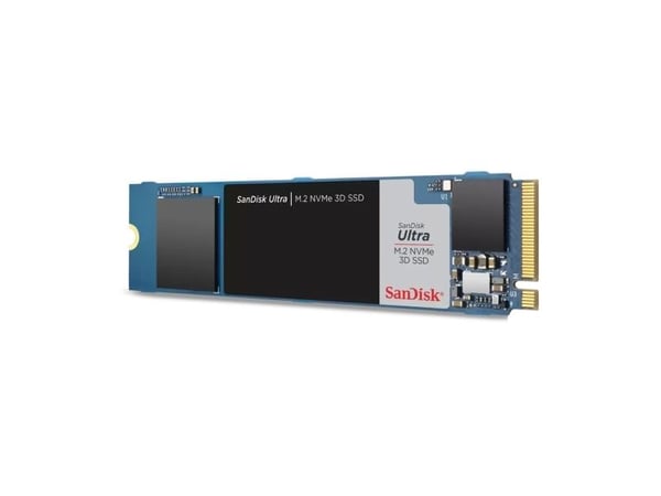 SanDisk Ultra 3D - SSD - 1 TB - intern - M.2 2280 - PCIe 3.0 x4 (NVMe)