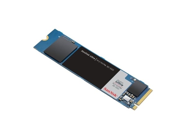 SanDisk Ultra 3D - SSD - 1 TB - intern - M.2 2280 - PCIe 3.0 x4 (NVMe)