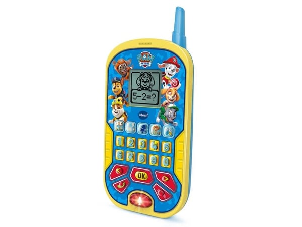 VTech PAW Patrol Lernhandy, Barnetelefon, 2 år, 140 g, Blå, Gult