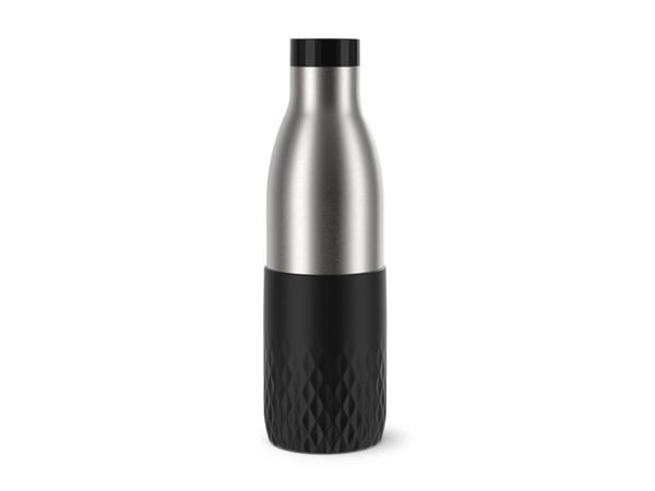EMSA Bludrop Sleeve N3111100, 700 ml, Daglig användning, Svart, Rostfritt stål, Rostfritt stål, 12 h, 6 h